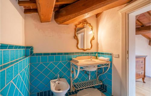 Koupelna v ubytování Villa Le Selve