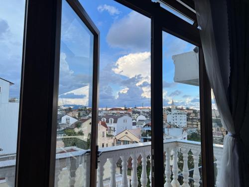 a view from a window of a city at Cơ sở lưu trú du lịch Uyên Thanh 2 in Da Lat