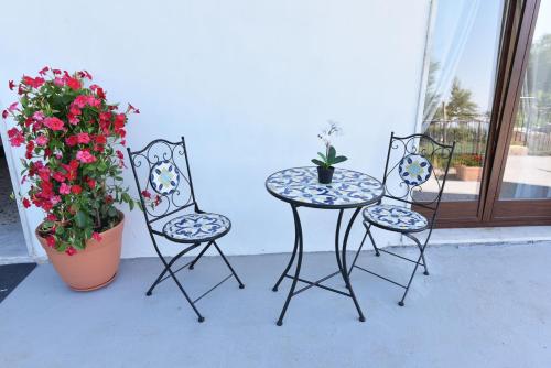 Μπαλκόνι ή βεράντα στο La Terrazza sugli Dei
