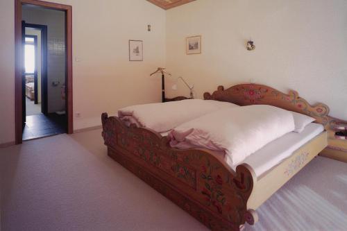 Postel nebo postele na pokoji v ubytování Apartment Familie Kinz im Haus Zalim
