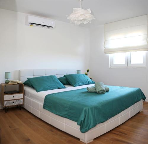 Krevet ili kreveti u jedinici u objektu Apartment Gambi with SEA view