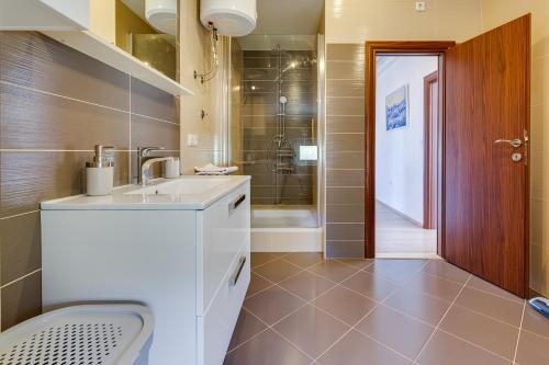 Kúpeľňa v ubytovaní Apartman ViEw