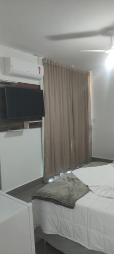 Postel nebo postele na pokoji v ubytování Hotel Esmeralda Verde