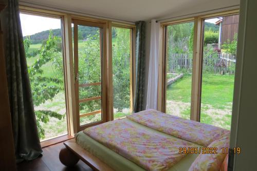 Κήπος έξω από το Ferienwohnung Rhön