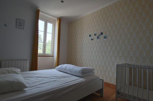 Postel nebo postele na pokoji v ubytování Elma Stay Location La Saretière