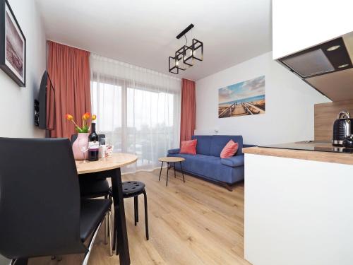Ruang duduk di Apartament KLARA