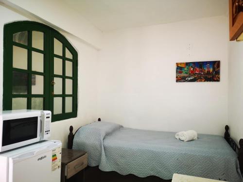 Katil atau katil-katil dalam bilik di Casablanca Termal Apart-Hotel