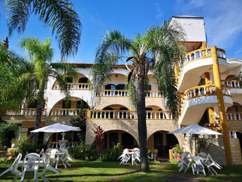 Bangunan di mana terletaknya aparthotel ini