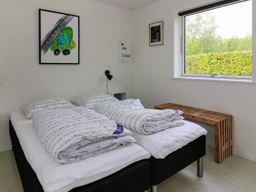 Кровать или кровати в номере Holiday Home Haslevgårde