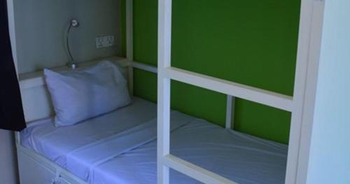 Cama o camas de una habitación en The Funky Village