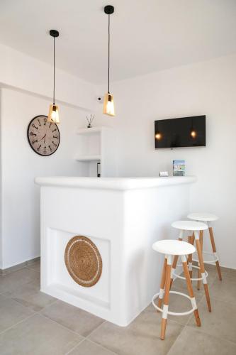 TV o dispositivi per l'intrattenimento presso Naxos Earth Suites