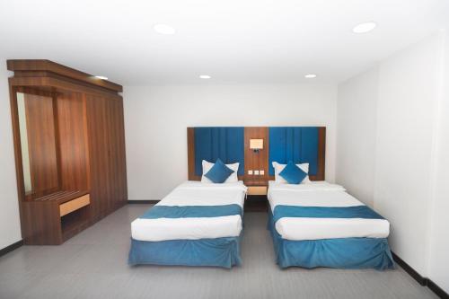 Katil atau katil-katil dalam bilik di اطلالة الشرفة 1-Terrace View 1