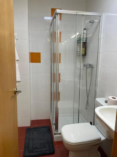 Ένα μπάνιο στο Apartamento Punta Umbría junto a la Ría