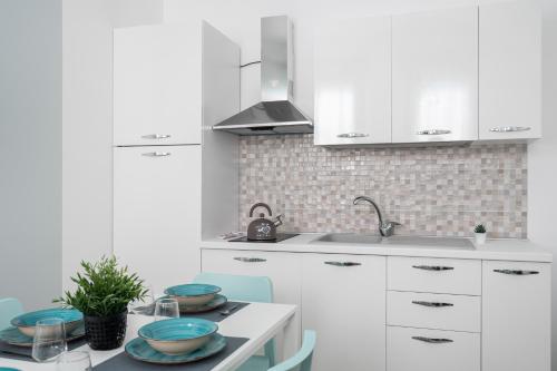 Dapur atau dapur kecil di Volturno3 Suites & more