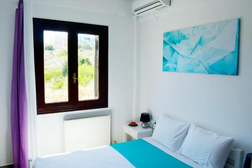 Posteľ alebo postele v izbe v ubytovaní Magnificent sea view,clean and bright apartments