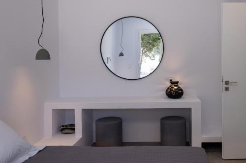 Ένα ή περισσότερα κρεβάτια σε δωμάτιο στο White Holidays Project