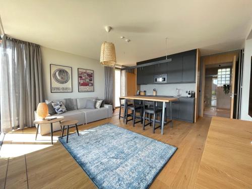Dapur atau dapur kecil di Apartamenty Nero