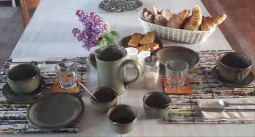 Jídlo v prázdninového domu nebo okolí