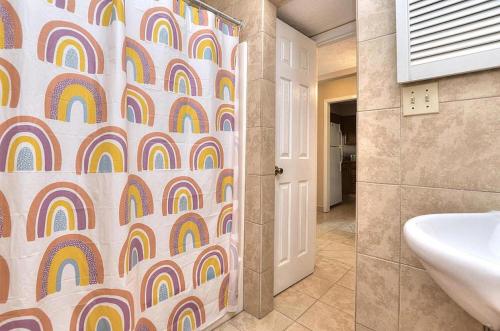 Koupelna v ubytování Oak Island Beach Villa 801