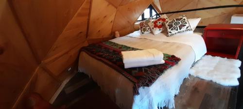 Postel nebo postele na pokoji v ubytování Domo Carpe diem Patagonia