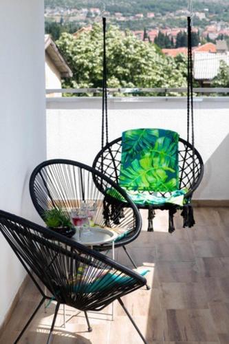 Un balcon sau o terasă la Prestige