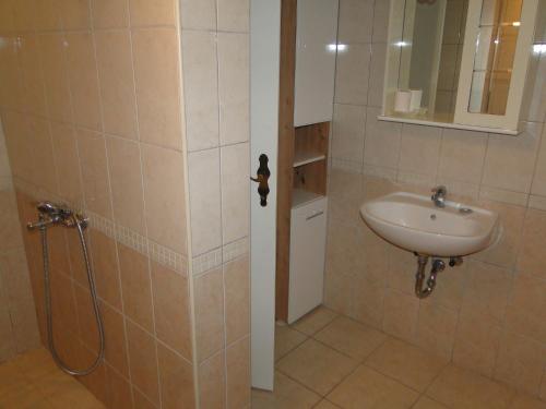 Koupelna v ubytování Villa Hana
