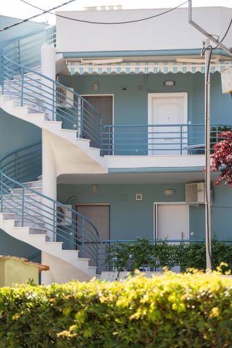 Un balcón o terraza en Leonardo Apartamente