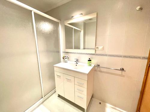 Koupelna v ubytování Apartamento TIERRA