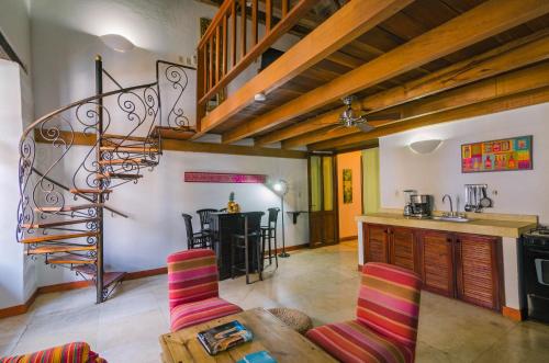 Kuchyň nebo kuchyňský kout v ubytování Casa Cordoba Román