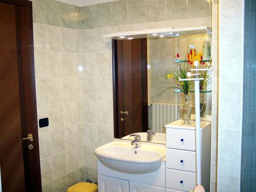 Koupelna v ubytování B&B Il Parco