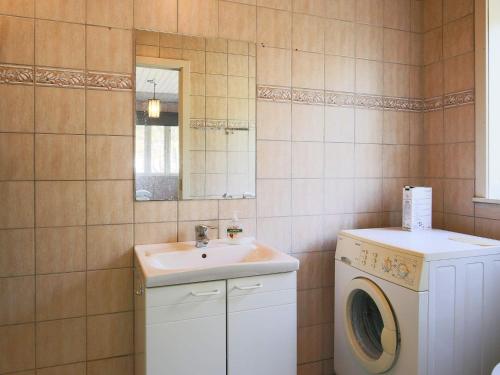 Koupelna v ubytování Holiday home Sjællands Odde XVIII