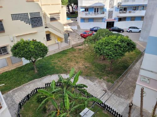 Budynek, w którym mieści się apartament