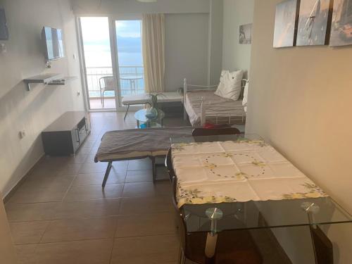 Posezení v ubytování Eve's house