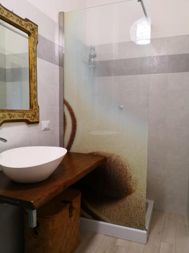 Ванная комната в Il tango del gatto