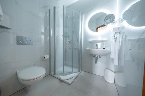 Koupelna v ubytování Hotel Bär