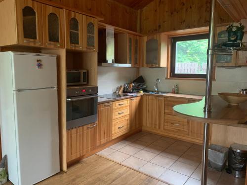 Dapur atau dapur kecil di Rancho Randevu