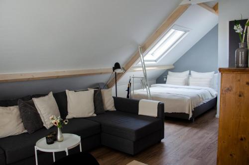 Postel nebo postele na pokoji v ubytování Bed and Breakfast Bedstay op 8