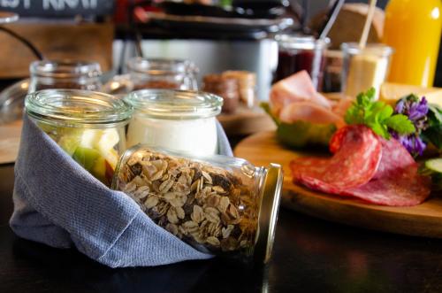 Mad på bed and breakfast-stedet eller i nærheden