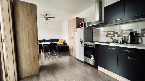 Kuchyň nebo kuchyňský kout v ubytování Ubytování Lednice