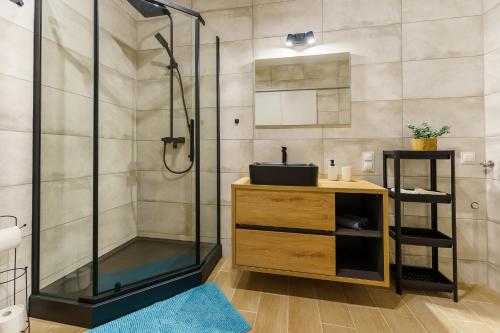 Koupelna v ubytování Apartament Morski Piasek