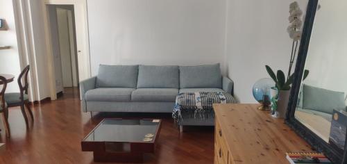Χώρος καθιστικού στο Casa Blu alla Sassonia