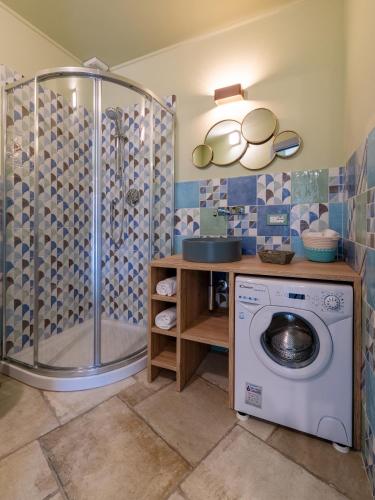 Ein Badezimmer in der Unterkunft Villa LeA