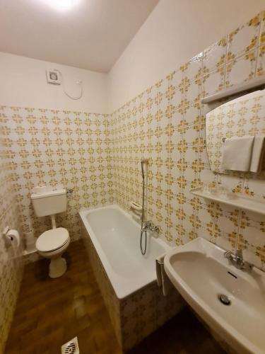 Ένα μπάνιο στο Gasserhof Bozen