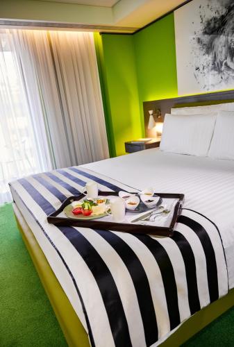 Postel nebo postele na pokoji v ubytování EN Hotel Boutique Izmir