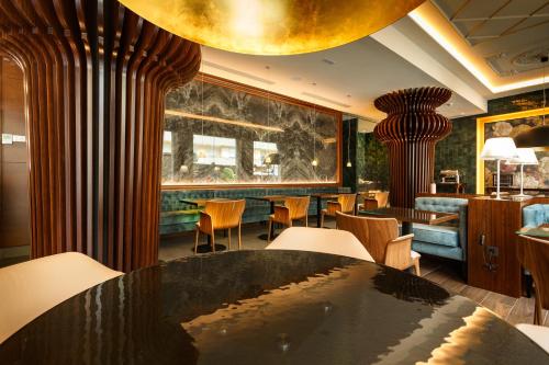 Χώρος καθιστικού στο Hotel Dauro Premier