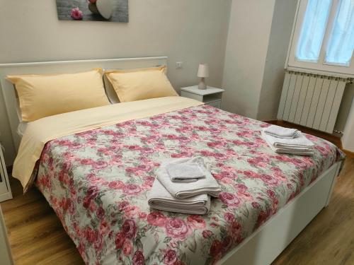 Una cama o camas en una habitación de Casa Sabina