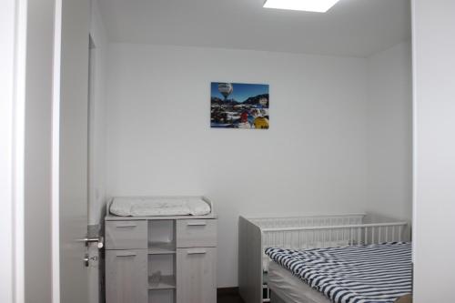 Katil atau katil-katil dalam bilik di Traumwohnung Füssen 14