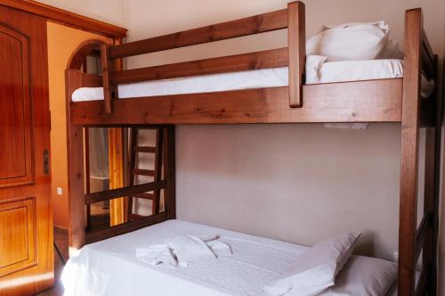 A bed or beds in a room at Chaniotis Home, In the heart of Kinidaros
