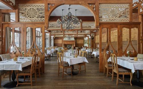 מסעדה או מקום אחר לאכול בו ב-Aries Hotel & SPA Zakopane