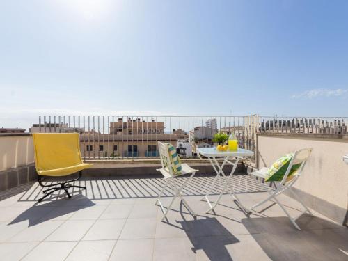 Μπαλκόνι ή βεράντα στο Apartment Lydia by Interhome